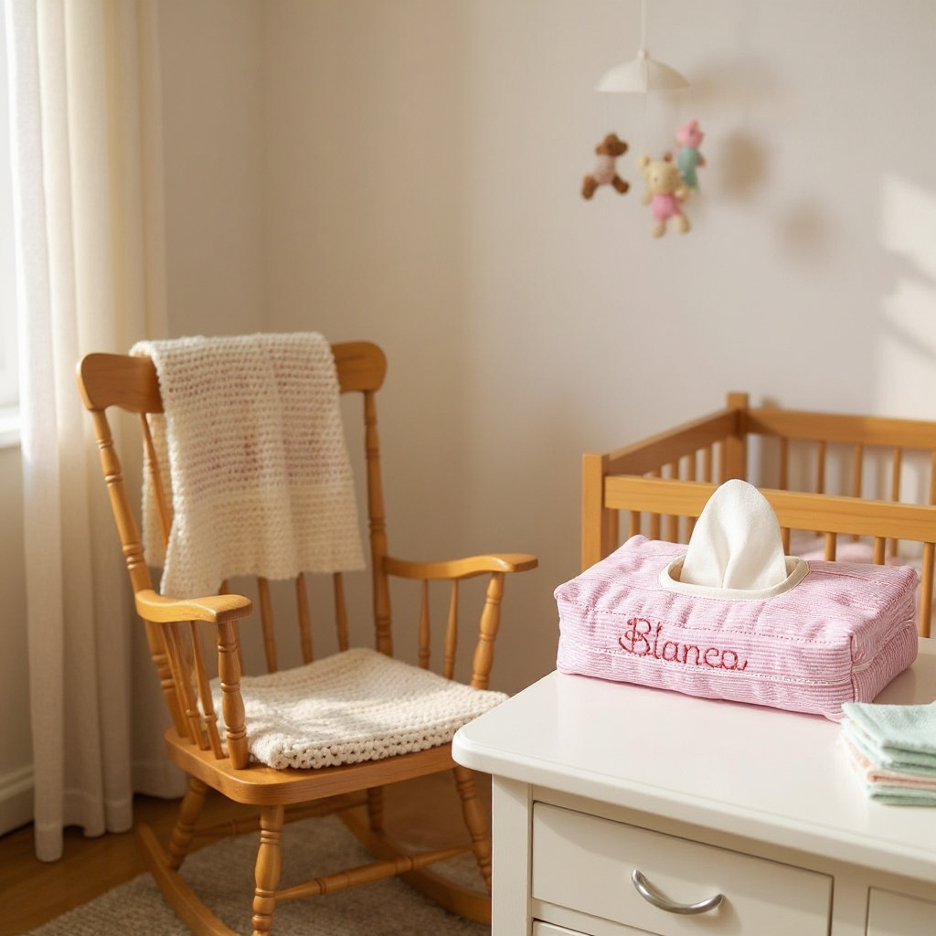 Porta salviette Baby Girl